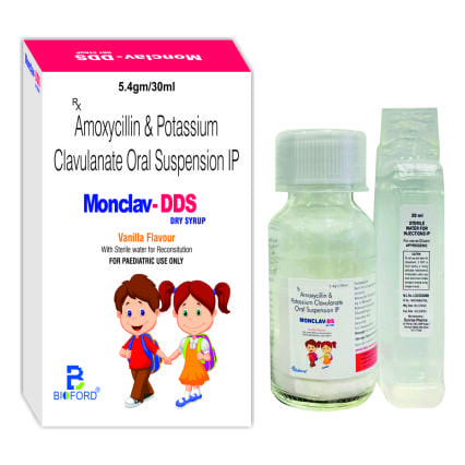 MONCLAV-DDS DRY SYRUP WFI (GLASS)