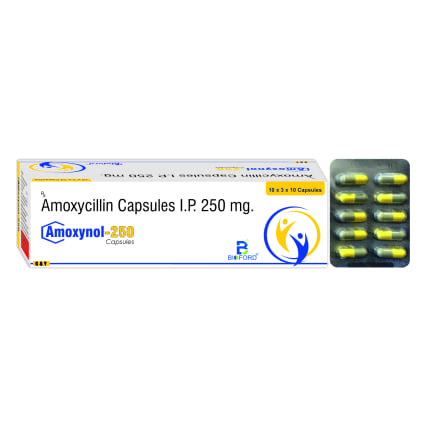 AMOXYNOL – 250 (BL) – G/Y CAPSULE